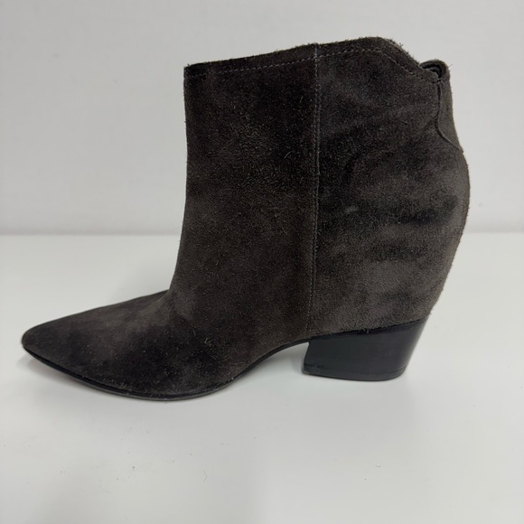 Sigerson Morrison Pointed Toe Brown Suede Boots Size 6.5 - Picture 7 of 13